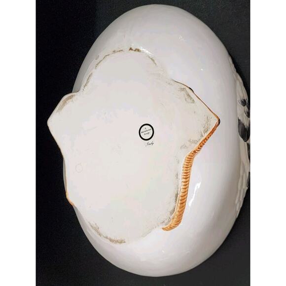 Mottahedeh Design Duck Goose Tureen Covered Dish Chinese soup Lid Italy Italian - Picture 11 of 12